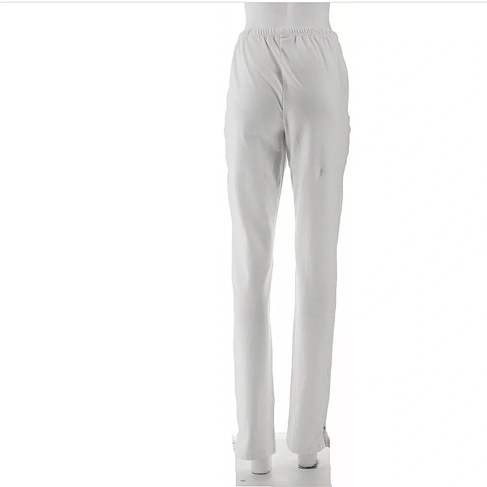 Women with Control Tall Convertible Pants Zipper White - Picture 2 of 10